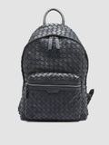 ARMOR 04 - Navy Leather Backpack - thumb image 1,side view