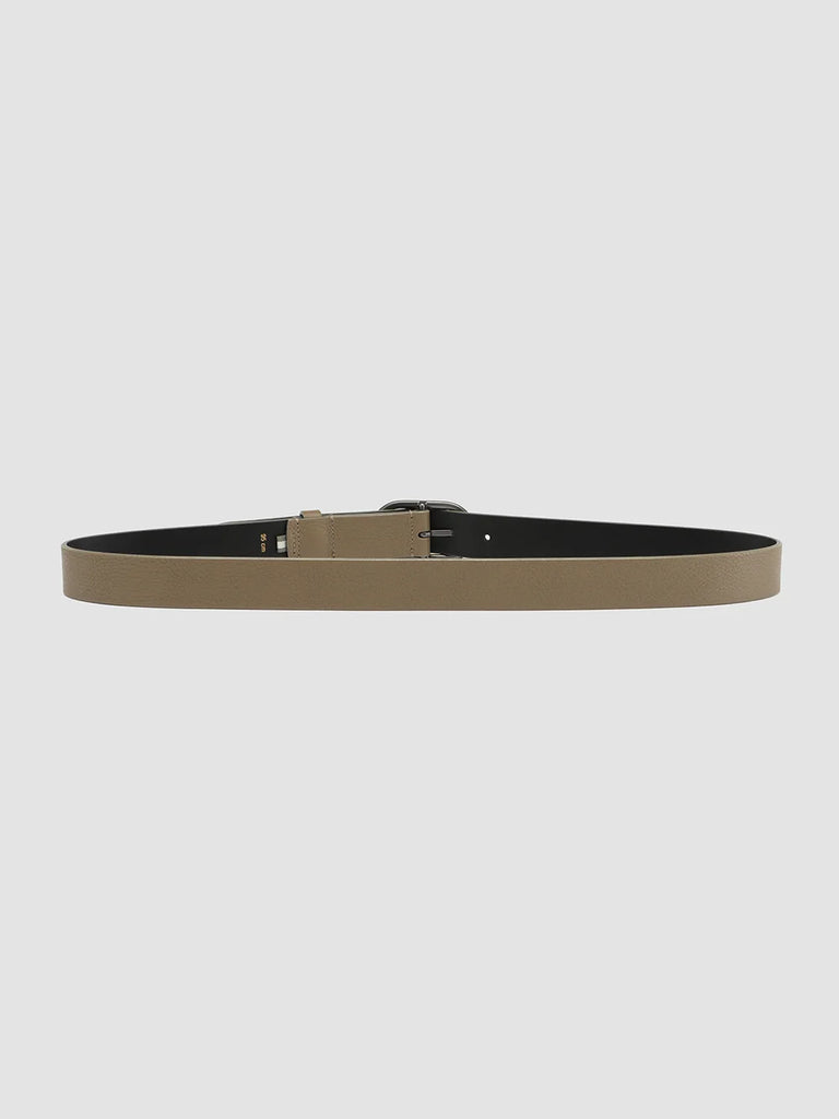 Men's Light Brown Leather Belt: OC STRIP 047 Officine Creative - 3