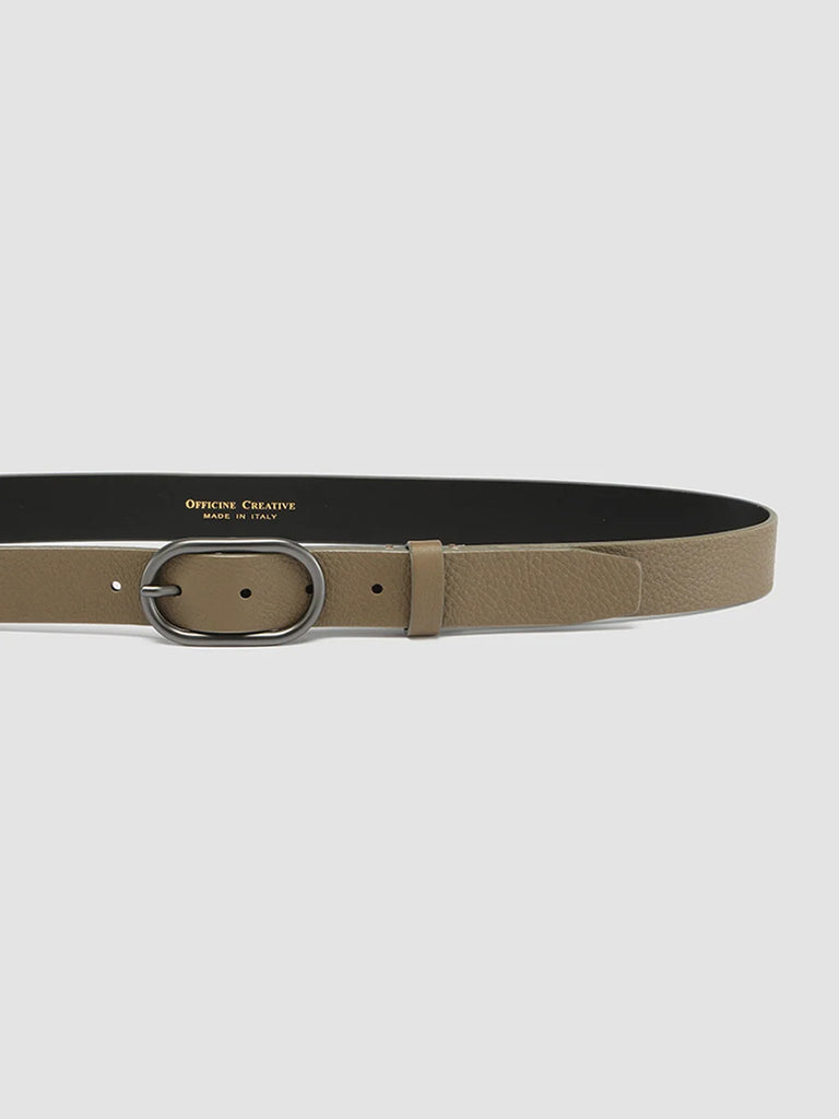 Men's Light Brown Leather Belt: OC STRIP 047 Officine Creative - 4