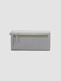 POCHE 09 - Grey Leather Wallet - thumb image 3,side view
