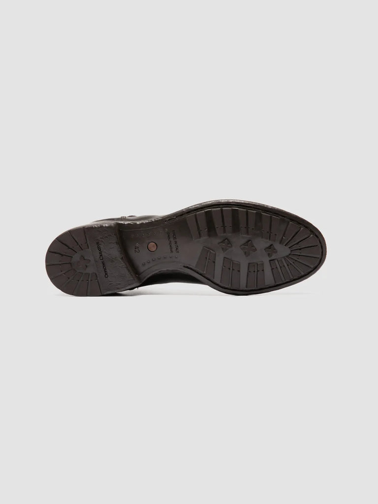 Men's Brown Leather Chealsea Boots: PRINCE 617 Officine Creative - 5