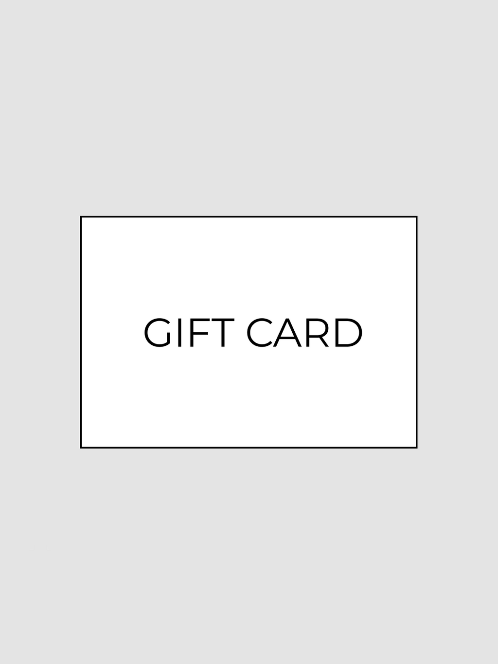 Gift card - image 1,side view