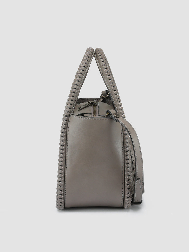 CABALA 107 - Grey Leather Bag  Officine Creative - 5